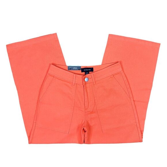 Who What Wear Ankle Cropped High Rise Jeans - Size 2 - Picture 3 of 6